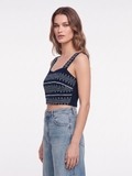 Clyde blue top