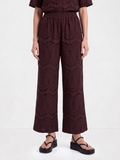 Morgane wine trouser