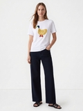 Duck Graphic White Tshirt