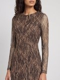 Kasia Brown Printed Dress