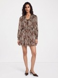 Avein Brown Dress
