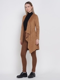Brown Suede Shrug