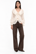 Alena Ruffle Top