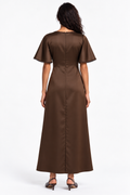 Marion Dark Brown Dress
