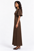 Marion Dark Brown Dress