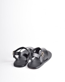 Diagonal Strap Sandals