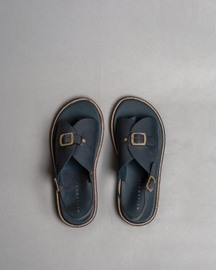Envelope Welt Sandals Single Buckle