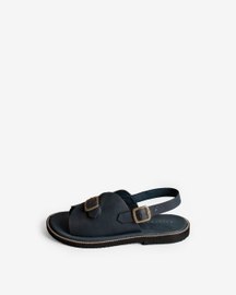 Envelope Welt Sandals Single Buckle
