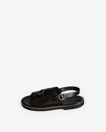 Envelope Welt Sandals Single Buckle