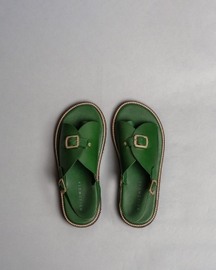 Envelope Welt Sandals Single Buckle