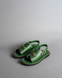 Envelope Welt Sandals Single Buckle