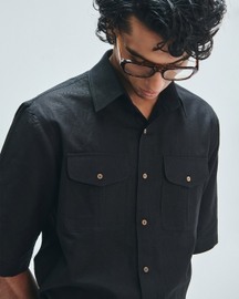 Kohl Co-linen Men's Flap Pocket Shirt