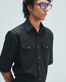 Kohl Co-linen Men's Flap Pocket Shirt