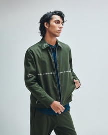 Pine Co-linen Men's Track Jacket