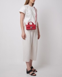 Mary Bag Micro Soft Saffiano Red