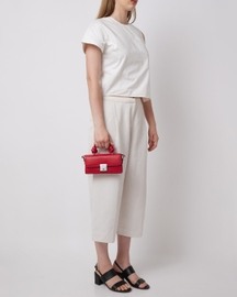 Mary Bag Micro Soft Saffiano Red