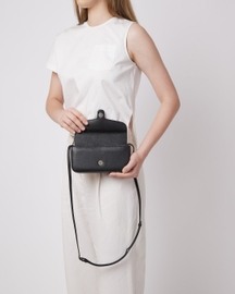 Claudia Mini Crossbody Pebble Black