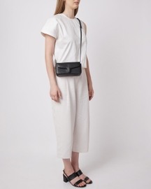 Claudia Mini Crossbody Pebble Black