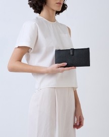Andrea Wallet Pebble Black