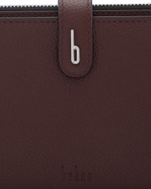 Andrea Wallet Pebble Bordeaux
