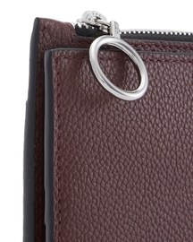 Andrea Wallet Pebble Bordeaux