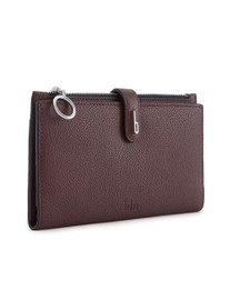 Andrea Wallet Pebble Bordeaux