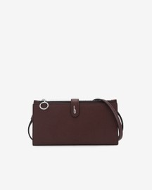Andrea Wallet Pebble Bordeaux