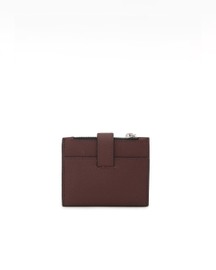Andrea Mini Wallet Pebble Bordeaux