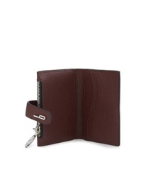 Andrea Mini Wallet Pebble Bordeaux