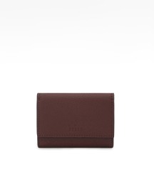 Ginni Wallet Pebble Bordeaux