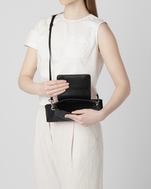 Winnie Mini Crossbody Pebble Black