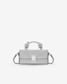 Mary Bag Micro Soft Crinkle Silver