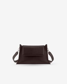 Winnie Shoulder Bag Pebble Cacao
