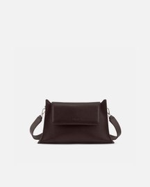 Winnie Shoulder Bag Pebble Cacao