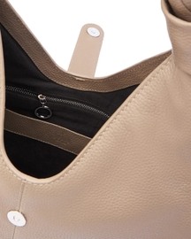 Nelli Hobo Large Pebble Taupe