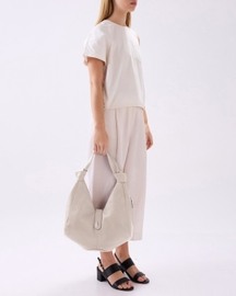 Nelli Hobo Pebble Bone