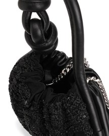 Ina Mini Potli Suminagashi Black