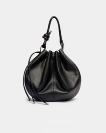 Ina Bag Large Pebble Black
