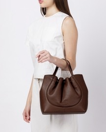 Katrina Satchel Pebble Cacao