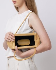 Elizabeth Baguette Mini Pebble Bisque