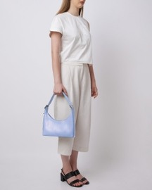 Danny Flatiron Bag Pebble Ocean Blue