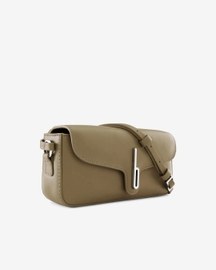 Claudia Mini Crossbody Nappa Wood