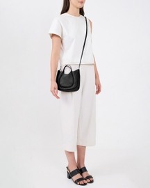 Katrina Mini Tote Wave Pebble Black