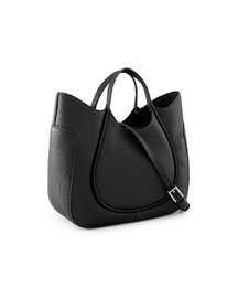 Katrina Mini Tote Wave Pebble Black