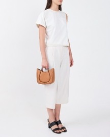 Katrina Mini Tote Wave Pebble Clay