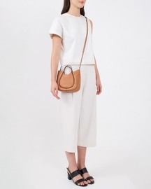 Katrina Mini Tote Wave Pebble Clay