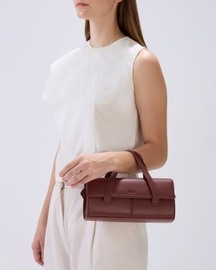 Michelle Mini Crossbody Nappa Brick