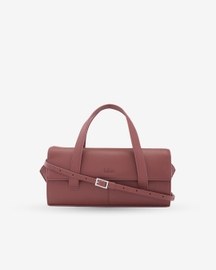 Michelle Mini Crossbody Nappa Brick