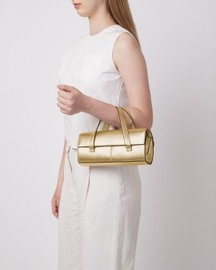 Michelle Mini Crossbody Metallic Gold