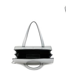 Michelle Mini Crossbody Metallic Silver